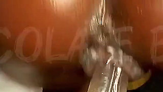 Seeing My Step Dad Stroke His Huge Cock in the Bathroom Has My Pussy Gushing Uncontrollably!!