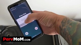 Brazilian step-mother providing sloppy head