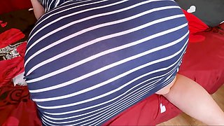 Booby slut teaches her stepson to fuck her onto her asshole