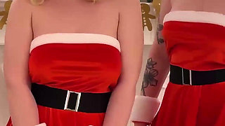 Christmas Gift for Greta Foss Is Large Dildo for Immediate Anal Play!