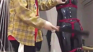 Mz11-latex Suit Restraint and Whipping