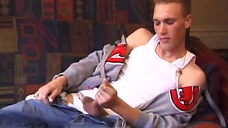 Tye Jacks Off With Sex Toy