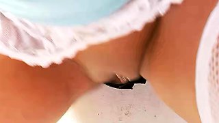 Black Hair Bombshell Cougar Bitch with Big Tits