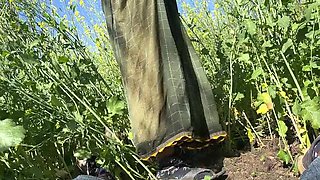 Desi Village Sex: Hot Step Sister Ritu Fucks Step Brother in Fields - Hindi Audio, Bikini, Tight Pussy