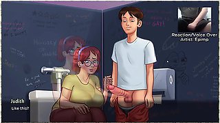 Shower Pleasures: Blowjob and Pussy Devoured