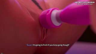 Freshwomen - Big Tits Cheating Wife MILF Boss Fucks Her 18yo Big Cock Employee and Lets Him Creampie Her Wet Pussy - Part 1
