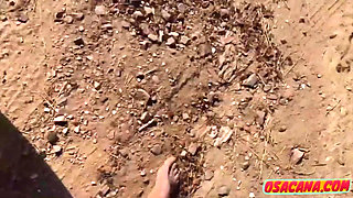 Young Man From the Countryside Sex in the Car Were Caught in the Jump