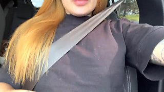 Brazilian Hentai Girlfriend Deepthroats Guilherme Ortiz in Car Swallowing Cum