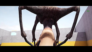 Alyx Vance Takes Monster Dick - Half Life Animation