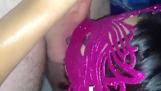 19 year old brunette big saggy tits from New York United States fucking her stepbrother's big dick