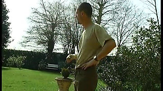 Busty Schoolgirl in Stockings Hard Anal Pounded and Facialized Outdoor