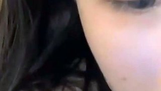 Close up masturbation with big cumshot
