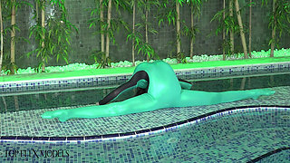 Surprise in the Hotel Pool