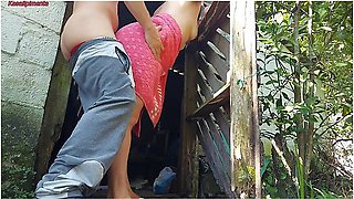 Shower Doesnt Work, Married Woman Asks Farm Caretaker For Help Using Just A Towel And Pays With Sex