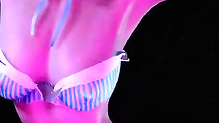 Red head girl with pigtails dancing : 3D Hentai