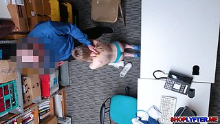 College thief Catarina Petrov bangs in her tight pussy by Pervz: Porn