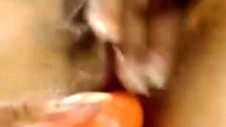 Colombian Cam Model Squirts with Anal Dildo
