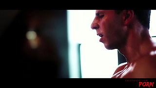 Beauty with Dark Hair Gives a Blowjob and Gets Fucked Deep