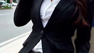 Transgenders At Work Jerking Themselves Off Until They