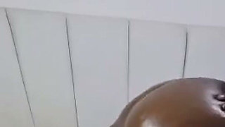 BBW Receiving Backshots After Being Oiled up by Monster BBC Neighbour