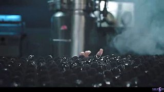 Alien Parasite Makes Kendra Sunderland & Cyber Doll Squirting Orgasms