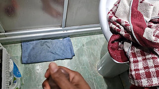 My Best Friend Caught Me Masturbating While Showering and We Ended up Fucking Hard Without a Condom Big Cumshot in Her Tight Pus