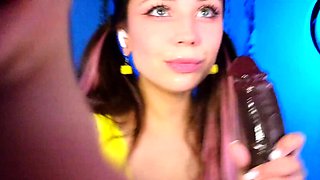 Amateur girlfriend homemade blowjob and pussy toying