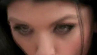 Brunette Babe Explodes in Pleasure From Fingering and Hard Fucking