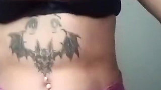 My Girlfriend's Petite, Busty Friend Sends Me a Video of Her Nice Tits
