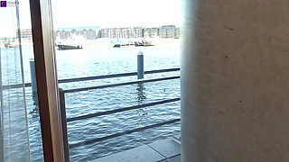 Swallowing Fan and Extreme Gagging Deepthroat in Amsterdam!