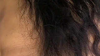 India Curvy Girl in White Jacket Strips for the Camera