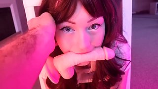 Real Petplay 3 Puppygirl Gets Fucked In Furniture And Gags On Cum