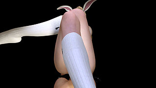 Emma Sato Bunny Girl Cosplay Lap Dance Sex