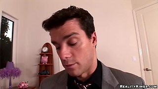 Wonderful bimbo exciting sex video