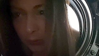 Innocent Petite Maid With Big Ass Get Stuck, Tied Up And Creampied