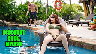 Bubbly Jennifer White and Kenzie Taylor at milf action