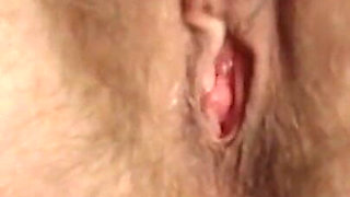 Squirt, Hairy Pussy Masturbating and Gaping