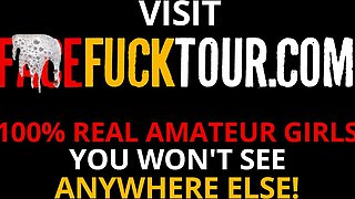 Submissive kitten balls deep rough sloppy hardcore blowjob