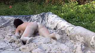 Andrea Heavy Labour Scene 4 of 5