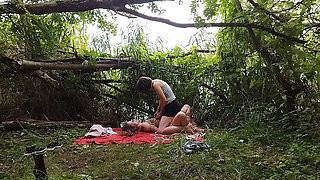 Forest Princess Meet Wankers