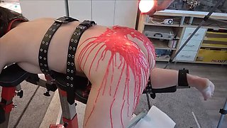 Amateur Brunette Slave Breeding - Master Thomas Fucks & Impregnates Submissive Girl Doggy Style BDSM