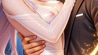 Hot Step-sister romantic dance.