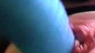 Mature Slut's Rosebud Prolapse Dripping After Toy Play