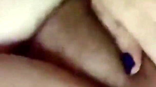 Rubbing My Fat Hairy Pussy