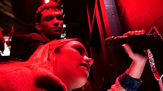 Hot amateur pov blowjob handjob