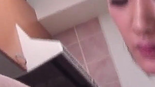 Asian Hot Maids Scene-2 Pretty Maid Fucking in the Kitchen Ends up with Her Hairy Pussy Full of Cum