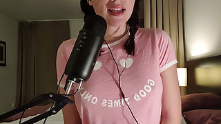 Innocent german Schoolgirl masturbating for you (ASMR JOI)