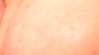 Mature Blonde Slut Stretched Wide by Throbbing Cock Dripping Cum