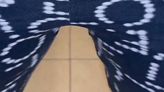 Walking Around Desperate for a Pee Pissing My Pants