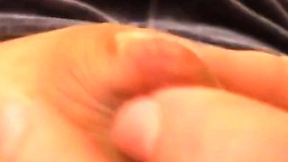 BBW with Big Nipples Masturbates in the Bathroom